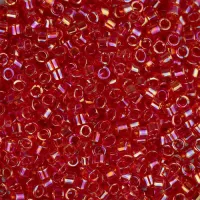 DBM0172 Light Siam Transparent AB, Size 10/0  Miyuki Delica Beads, Colour code -172 - 50g Bag