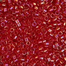 DBM0172 Light Siam Transparent AB, Size 10/0  Miyuki Delica Beads, Colour code -...