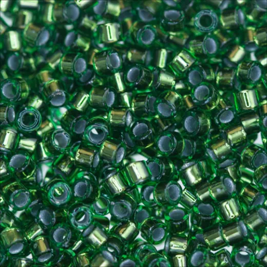 DB0182 Copper Lined Olivine, Size 11/0 Miyuki Delica Beads, 50 Grams DB0182 Copper Lined Olivine, Size 11/0 Miyuki Delica Beads, 50 Grams