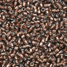 DB0184 Bronze Transparent, Size 11/0 Miyuki Delica Beads, 5.2g approx.