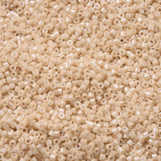DBS0205 Ceylon Beige Miyuki 15/0 Miyuki Delica Beads, colour 0205, 5.2g approx. DBS0205 Ceylon Beige Miyuki 15/0 Miyuki Delica Beads, colour 0205, 5.2g approx.