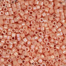DBM0207 Opaque Tea Rose Luster, Size 10/0  Miyuki Delica Beads, Colour code 0207...