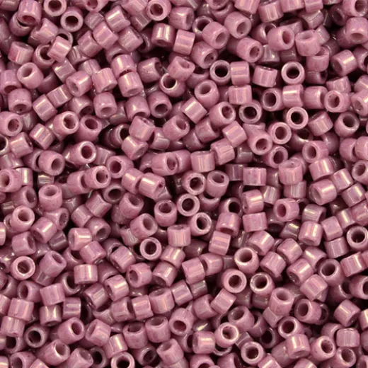 DB0265 Opaque Lilac Glazed Luster Miyuki 11/0 Delica Beads, 5.2g approx.