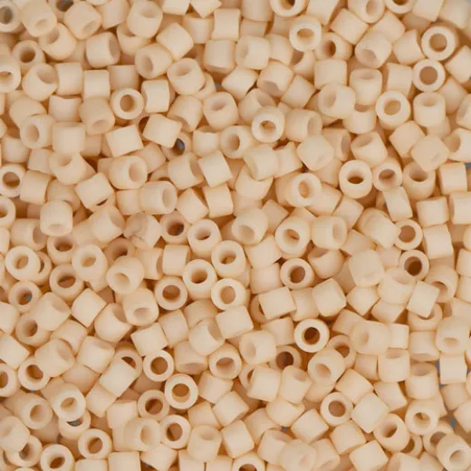 DB0353B Dark Cream Matte Glazed Luster, Size 11/0 Miyuki Delica Beads, 50gm bag DB0353B Dark Cream Matte Glazed Luster, Size 11/0 Miyuki Delica Beads, 50gm bag
