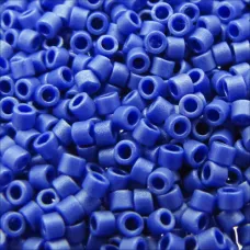 DBM0361 Sapphire Opaque Mettallic Matte Luster, Size 10/0  Miyuki Delica Beads, ...
