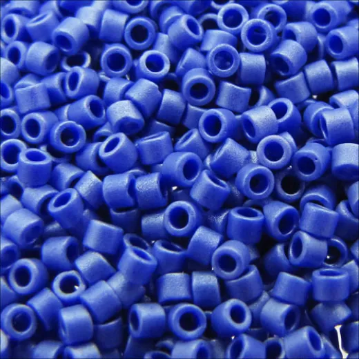 DB0361 Size 11/0 Miyuki Delica Beads, Sapphire Metallic Matte Luster, 5.2g approx. DB0361 Size 11/0 Miyuki Delica Beads, Sapphire Metallic Matte Luster, 5.2g approx.