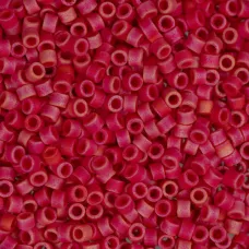 DBM0362 Red Opaque Matte, Size 10/0  Miyuki Delica Beads, Colour 362 - Approx. 5...