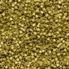 DB0371 Matte Metallic Olive Gold, Size 11/0 Miyuki Delica Beads, 5.2g approx.
