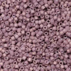 DB0379 Matte Opaque Dusty Mauve Luster, Size 11/0 Miyuki Delica Beads, 5.2g appr...