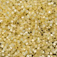DBM0623 Jonquil Alabaster/Opal Silver Lined-Dyed, Size 10/0  Miyuki Delica Beads, Colour 623 - Approx. 5.2g