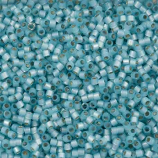 DBM0628 Aqua Alabaster/Opal Silver Lined-Dyed, Size 10/0  Miyuki Delica Beads, C...
