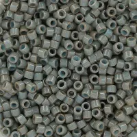 DB0652 Grey Opaque Dyed, Size 11/0 Miyuki Delica Beads, 5.2g approx.