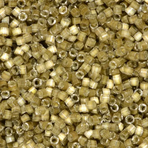 DB0671 Variegated Taupe Silver Lined Dyed Miyuki 11/0 Delica Beads, 5.2g approx. DB0671 Variegated Taupe Silver Lined Dyed Miyuki 11/0 Delica Beads, 5.2g approx.