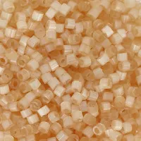 DB0674 Light Topaz Silk Satin, Size 11/0 Miyuki Delica Beads, 5.2g approx.