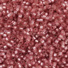 DB0684 Red Watermelon Semi-Matte Dyed, Size 11/0 Miyuki Delica Beads, 5.2g appro...