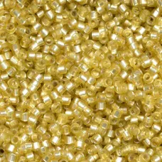 DB0686 Yellow Saffron Semi Matte Dyed, Size 11/0 Miyuki Delica Beads,5.2g approx...
