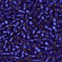 DB0696B Dark Violet Blue Semi-Matte Dyed, Size 11/0 Miyuki Delica Beads, 50gm bag