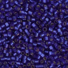 DB0696 Dark Violet Blue Semi-Matte Dyed, Size 11/0 Miyuki Delica Beads, 5.2g app...
