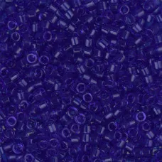 DBM0707 Sapphire Transparent, Size 10/0  Miyuki Delica Beads, Colour 707 - Appro...
