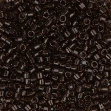 DB0715 Miyuki Delica Beads Bead 11/0 Transparent Chocolate Brown, Size 11/0 Miyu...