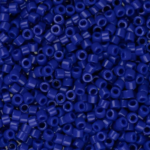 DB0726 Cobalt Blue , Size 11/0 Miyuki Delica Beads, 5.2g approx. DB0726 Cobalt Blue , Size 11/0 Miyuki Delica Beads, 5.2g approx.