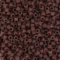 DB0735 Opaque Dark Mauve Miyuki 11/0 Delica Beads, 5.2g approx