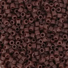 DB0735 Opaque Dark Mauve Miyuki 11/0 Delica Beads, 5.2g approx