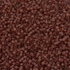 DBS0764  Transparent Amber Matted Miyuki 15/0 Miyuki Delica Beads, colour 0764,...