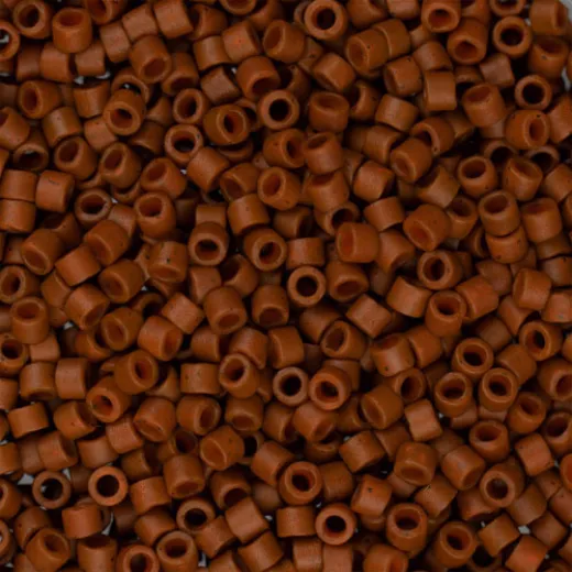 DB0794 Sienna Matte-Dyed, Size 11/0 Miyuki Delica Beads, 5.2g approx. DB0794 Sienna Matte-Dyed, Size 11/0 Miyuki Delica Beads, 5.2g approx.