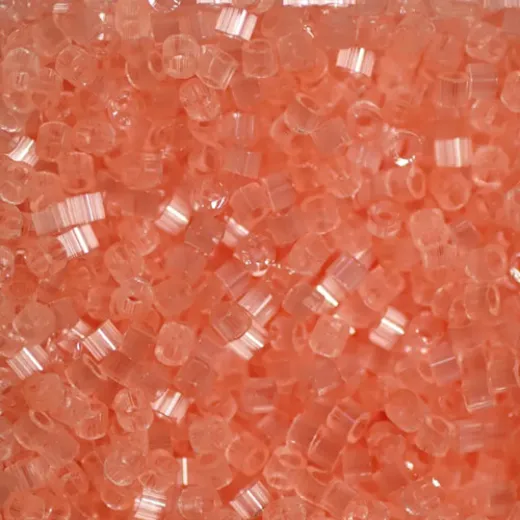 DB0825 Salmon Silk Satin, Size 11/0 Miyuki Delica Beads, 50g Wholesale Pack DB0825 Salmon Silk Satin, Size 11/0 Miyuki Delica Beads, 50g Wholesale Pack
