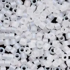 DBM0851 Beads Crystal AB Matte, Size 10/0  Miyuki Delica Beads, Colour 851 - App...