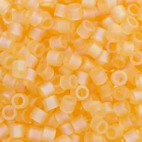 DB0852 Topaz AB Matte, Size 11/0 Miyuki Delica Beads, 5.2g tube