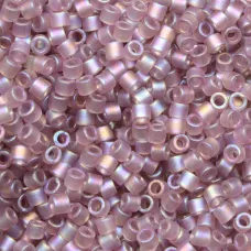 DBM0857 Smoke Amethyst Transparent AB Matte, Size 10/0 Miyuki Delica Beads, Appr...