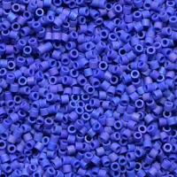 DB0880 Cobalt AB Matte Opaque, Size 11/0 Miyuki Delica Beads, 5.2g Approx.