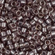 DBM0912 Light Amethyst Sparkle Topaz Lined, Size 10/0  Miyuki Delica Beads, Colo...