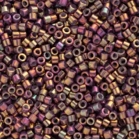 DBS1010  Metallic Earth Batik Luster, Colour 1010 15/0 Miyuki Delica Beads, 5.2g approx.
