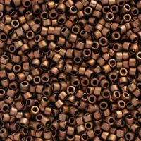 DB1051 Bronze AB Matte Metallic Gold Luster, Size 11/0 Miyuki Delica Beads, 5.2g approx.