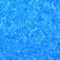 DB1109 Blue Ocean Transparent, Size 11/0 Miyuki Delica Beads, 5.2g approx.