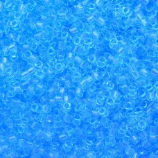 DB1109 Blue Ocean Transparent, Size 11/0 Miyuki Delica Beads, 5.2g approx. DB1109 Blue Ocean Transparent, Size 11/0 Miyuki Delica Beads, 5.2g approx.
