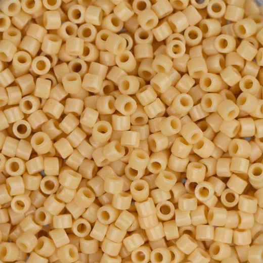 DB1131 Dark Ivory Pear Opaque, Size 11/0 Miyuki Delica Beads, 5.2g approx.
