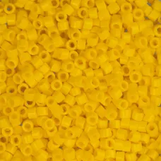 DB1132 Yellow Canary Opaque, Size 11/0 Miyuki Delica Beads, 5.2g approx. DB1132 Yellow Canary Opaque, Size 11/0 Miyuki Delica Beads, 5.2g approx.