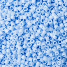 DB1137 Blue Agate Opaque, Size 11/0 Miyuki Delica Beads, 5.2g approx. DB1137 Blue Agate Opaque, Size 11/0 Miyuki Delica Beads, 5.2g approx.