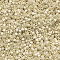 DB1151 Galvanised Semi Matte Silver, Size 11/0 Miyuki Delica Beads, 5.2g approx.