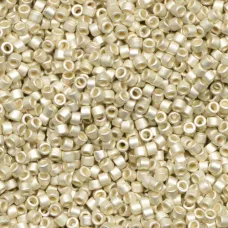 DB1151 Galvanised Semi Matte Silver, Size 11/0 Miyuki Delica Beads, 50 Grams