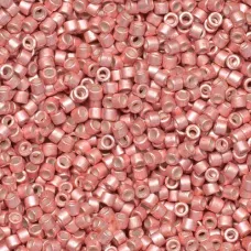 DB1156 Galvanized Semi-Matte Pink Blush, Size 11/0 Miyuki Delica Beads, 5.2g app...