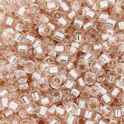 DB1203 Pink Mist Silver Lined, Size 11/0 Miyuki Delica Beads, 5.2g approx. DB1203 Pink Mist Silver Lined, Size 11/0 Miyuki Delica Beads, 5.2g approx.