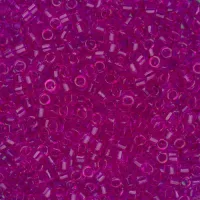 DB1310B Fuchsia Transparent Dyed, Size 11/0 Miyuki Delica Beads, 50gm bag