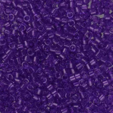 DB1315 Violet Dyed, Size 11/0 Miyuki Delica Beads, 5.2g approx.
