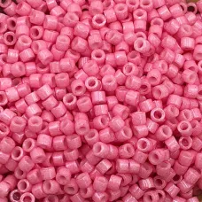 DB1371 Pink Carnation Opaque Dyed, Size 11/0 Miyuki Delica Beads, 5.2g approx.