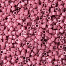DB1376 Antique Rose Opaque Dyed, Size 11/0 Miyuki Delica Beads, 5.2g